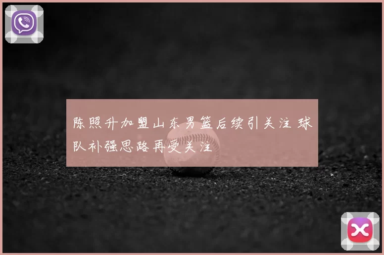 陈照升加盟山东男篮后续引关注 球队补强思路再受关注